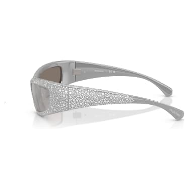 Occhiali da sole, SK6027, Tono argentato - Swarovski, 5727193