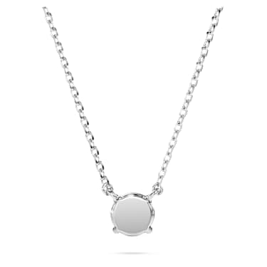 Přívěsek Eternity, Laboratorně pěstované diamanty 0,5 ct tw, Kulatý tvar, Sterlingové stříbro - Swarovski, 5728554