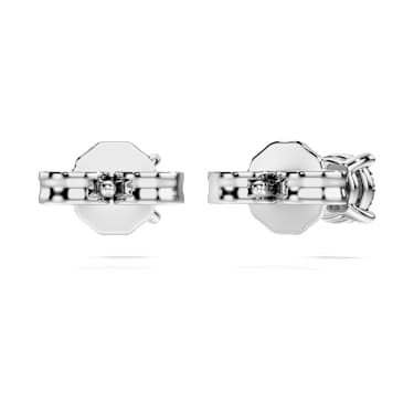 Clous d'oreilles Eternity, Diamants de synthèse 0,5 ct tw, Forme ronde, Argent sterling - Swarovski, 5728555