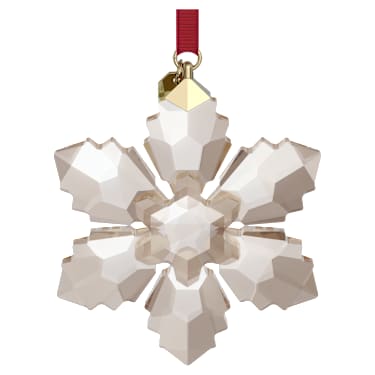 Annual Edition Festive Ornament 2026, Gold tone - Swarovski, 5729037