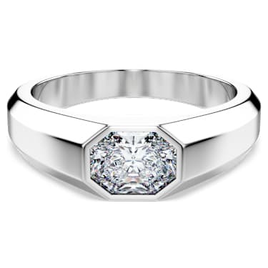 Anillo de banda Eternity, Diamantes creados en laboratorio (peso total de 1,05 quilates), Forma octagonal, Oro blanco de 14 quilates - Swarovski, 5730212