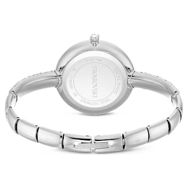 Reloj Sublima bangle, Fabricado en Suiza, Brazalete de metal, Tono plateado, Acero inoxidable - Swarovski, 5730369