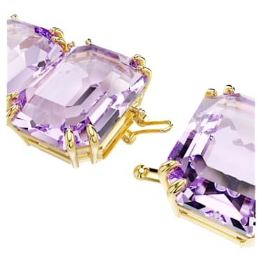 Millenia extender, Octagon cut, Purple, 18K gold finish - Swarovski, 5730919