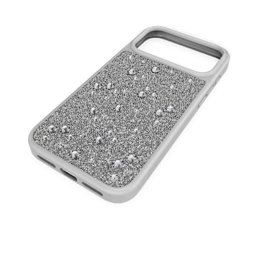High smartphonehoesje, Flat Back kristallen, iPhone® 17 Pro Max, Zilverkleurig - Swarovski, 5731145