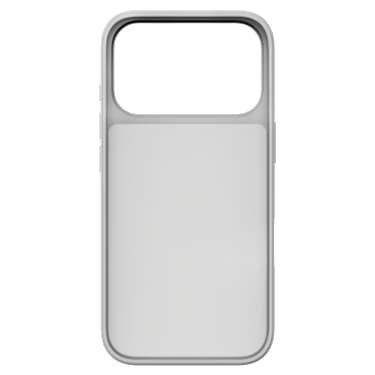 Funda para smartphone High, Cristales Flat Back, iPhone® 17 Pro, Tono plateado - Swarovski, 5731146