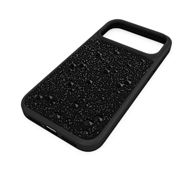 Pouzdro na chytrý telefon High, Křišťály typu Flat Back, iPhone® 17 Pro Max, Černá - Swarovski, 5731151