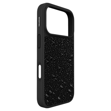 High Akıllı Telefon Kılıfı, Flat Back kristaller, iPhone® 17 Pro, Siyah - Swarovski, 5731152