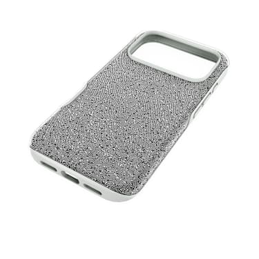 【新品】【未開封】スワロフスキーグリッター シルバー　iPhone17Pro High スマートフォンケース, iPhone® 17 Pro, シルバー系 | Swarovski