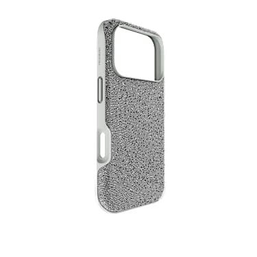 Custodia per smartphone High, iPhone® 17 Pro, Tono argentato - Swarovski, 5731156