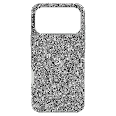 Pouzdro na chytrý telefon High, iPhone® 17 Pro Max, Stříbrný odstín - Swarovski, 5731158