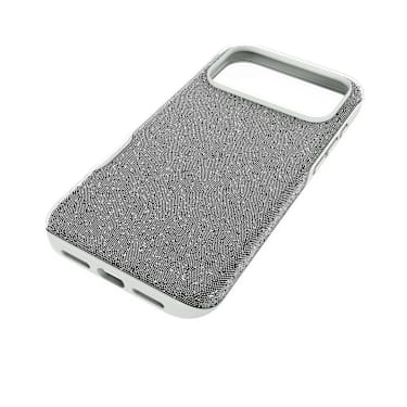 Funda para smartphone High, iPhone® 17 Pro Max, Tono plateado - Swarovski, 5731158