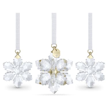 Annual Edition 3D Ornament Set 2026, Wit - Swarovski, 5731943
