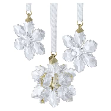 Annual Edition 3D Ornament Set 2026, White - Swarovski, 5731943