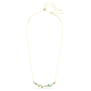 Constella Kolye, Karışık kesimler, Yeşil, Altın rengi kaplama - Swarovski, 5732247