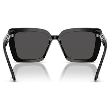 Sonnenbrille, Quadratische Form, SK6032, Schwarz - Swarovski, 5732335