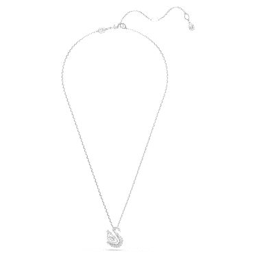 Swan 鏈墜, 混合式切割, 天鵝, 白色 - Swarovski, 5732412