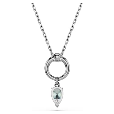 Mesmera Hänge, Blandade slipningar, Grå, Ruteniumpläterad - Swarovski, 5732491