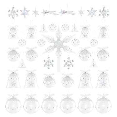 Holiday Magic Classics ツリーデコレーションオーナメントセット - Swarovski, 5732598