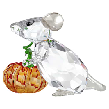 Idyllia Mouse and Pumpkin, Multicolored - Swarovski, 5732809