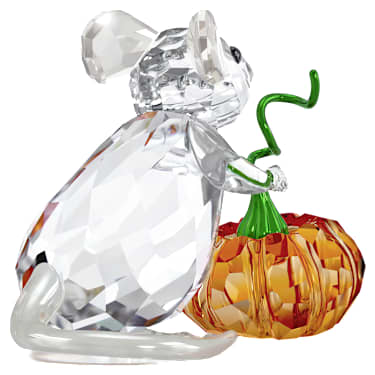 Idyllia Maus und Kürbis, Mehrfarbig - Swarovski, 5732809