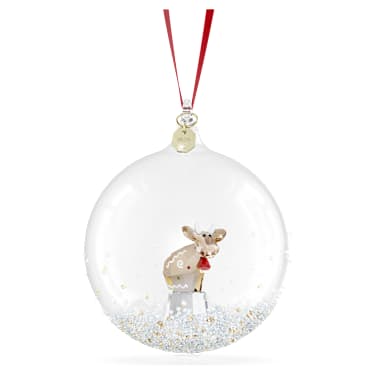 SCS Édition Annuelle Décoration Boule 2026, Couleur or - Swarovski, 5732813