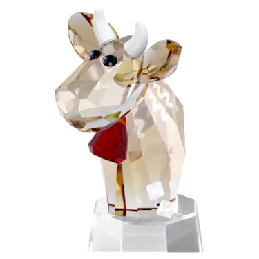 SCS Annual Edition Ball Ornament 2026, Gold tone - Swarovski, 5732813