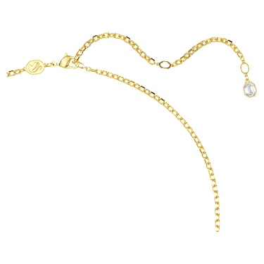 Gema 链坠和胸针, 黄色, 金色饰面 - Swarovski, 5732839