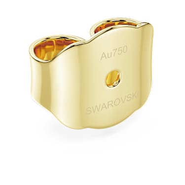 βάση σκουλαρικιού Eternity, Κίτρινος χρυσός 18K - Swarovski, 5732895