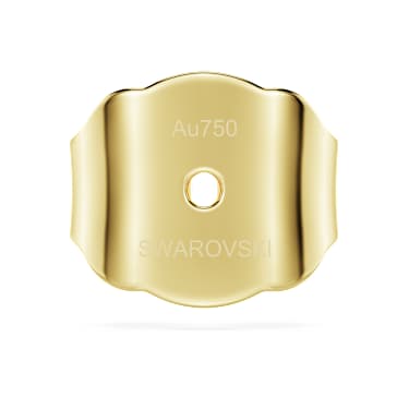 βάση σκουλαρικιού Eternity, Κίτρινος χρυσός 18K - Swarovski, 5732895