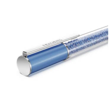 Crystalline ballpoint pen, ReCreated™ crystals, Blue, Blue