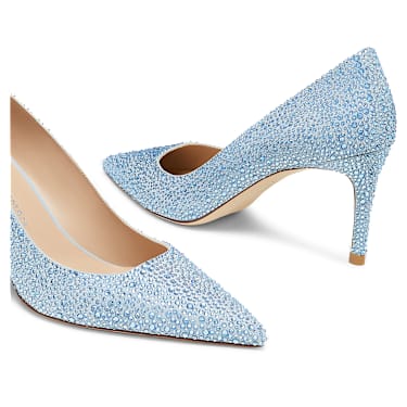 STUART WEITZMAN Stuart Power Shine pump, Blue - Swarovski, 5733435