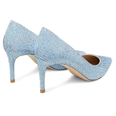 STUART WEITZMAN Stuart Power Shine pump, Blue - Swarovski, 5733436