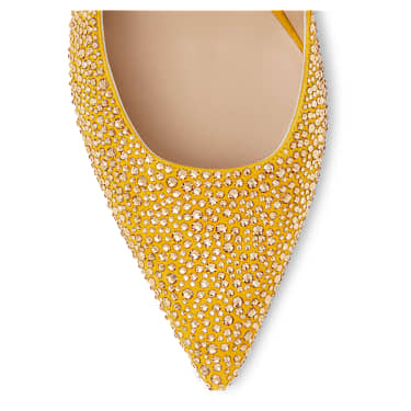 STUART WEITZMAN Stuart Power Shine pump, Yellow - Swarovski, 5733444
