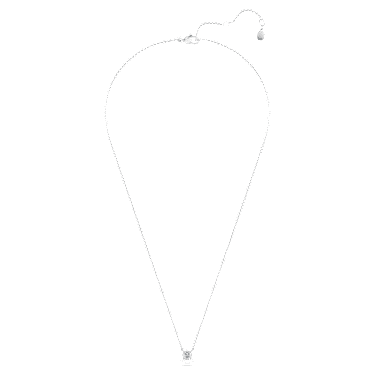 Eternity pendant, Lab-grown diamonds 0.5 ct tw, Round shape, Sterling silver - Swarovski, 5733731