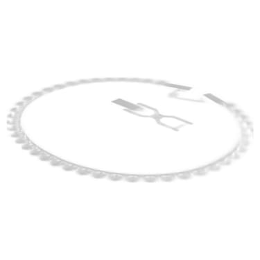 Imber Emily Tennis Armband, Rundschliff, Blau, Rhodiniert - Swarovski, 5734239