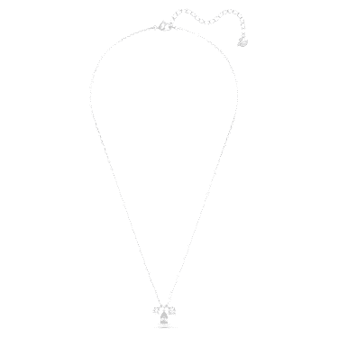 Mesmera pendant, Mixed cuts, White, Rose gold-tone plated - Swarovski, 5734245