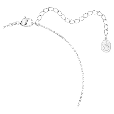 Originally set, Pavé, Crystal pearl, White, Rhodium plated | Swarovski