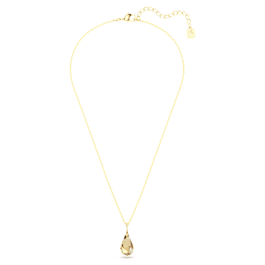 Energic 鏈墜, 棕色, 18K 金飾面 - Swarovski, 5734675