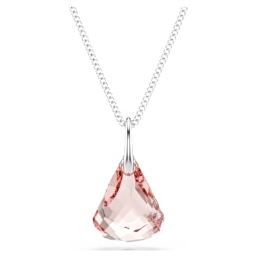 Lunar 水滴吊墜, 镀玫瑰金色调 - Swarovski, 5734676