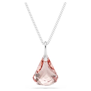 Lunar 水滴吊墜, 镀玫瑰金色调 - Swarovski, 5734676