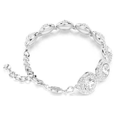 Una Angelic Armband, Weiß, Rhodiniert - Swarovski, 5735343