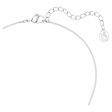Pendentif Galet, Bleu, Métal rhodié - Swarovski, 5735418