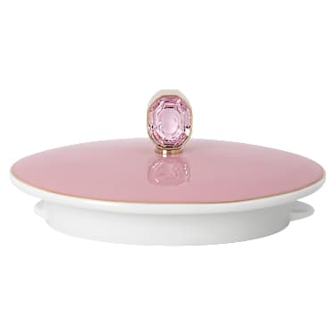 Idyllia Teekanne, Porzellan, Kristallines Printmotiv, Kronenbekarde, Klein, Mehrfarbig - Swarovski, 5735526
