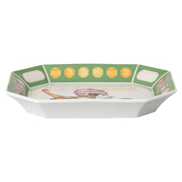 Idyllia Tablett, Porzellan, Kristallines Printmotiv, Kronenbekarde, Groß, Mehrfarbig - Swarovski, 5735531