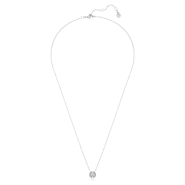 Octagon pendant, Lab-grown diamonds 0.5 ct tw, Octagon shape, 18K white gold - Swarovski, 5735724
