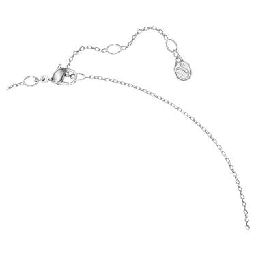 Eternity Anhänger, Im Labor gezüchtete Diamanten 0,5 ct tw, Achteckform, 18K Weißgold - Swarovski, 5735724