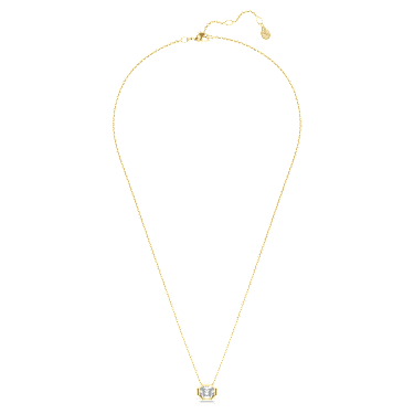 Eternity pendant, Lab-grown diamonds 1.0 ct tw, Octagon shape, 18K yellow gold - Swarovski, 5735725