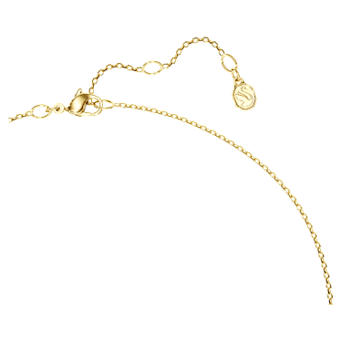 Eternity pendant, Lab-grown diamonds 1.0 ct tw, Octagon shape, 18K yellow gold - Swarovski, 5735725