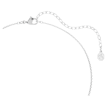 Pendente Symbolica, Crystal Pearl, Taglio Round, Pavé, Ferro Di Cavallo, Bianco, Placcato rodio - Swarovski, 5736972