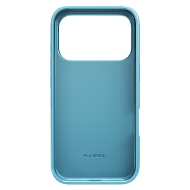 High Mobiltelefonfodral, Krystalleffekt, iPhone® 17 Pro, Blå - Swarovski, 5737055